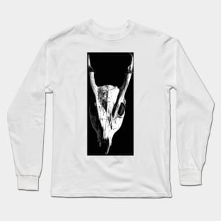 Muntjac Skull Long Sleeve T-Shirt